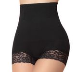 Hot Sale High Waist Women Nylon Lace Slimming Bodyshaper Underwear