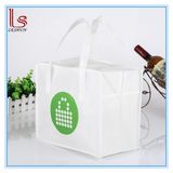 Promotional White Logo Packing Sealing Sewing Non Woven Garment Bag