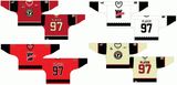 Customized Quebec Major Jr Hockey League Quebec Remparts Hockey Jersey