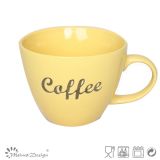 Yellow Color Fancy Ceramic Stoneware Soup Mug