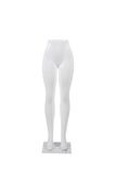 Bright White Female Mannequin Legs