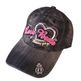 Washed Jeans Dad Hat with Nice Logo Gj1760