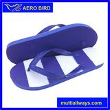 Casual PE Slippers with Double Color Insole for Man