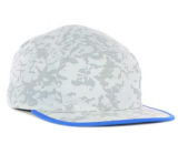 2017 Fashion Hat Blue Trimming White Camper Cap