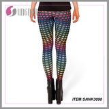 Sexy Fashion Lady Elastic Leggings Print Leggings Sublimation Print Leggings