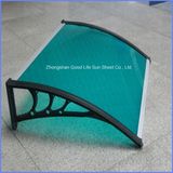 Hot-Selling Carbon Steel Fixed Waterproof Polycarbonate Awning Plastic Parts