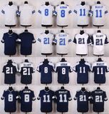 Dallas Troy Aikman Cole Beasley Ezekiel Elliott American Football Jerseys