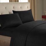 Superior 1500 Series 100% Brushed Microfiber 4-Piece Bedsheet Set
