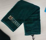 Golf Towel with Embroidery Logo and Hanger