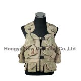 Good Quality Tactical Three Yarn Camouflage Hunting Vest (HY-V018)