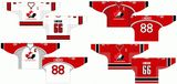 Canada 1998/2002 Home and Road Ice Hockey Jerseys