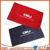 Advertising Logo Printed Blue Bath Towel