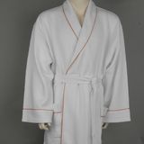 Super Soft 35% Modal 35% Cotton 30% Polyester Shawl Collar Hotel Bathrobe