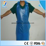 FDA Ce Approved Custom Cheap HDPE Disposable PE Kitchen Plastic Apron