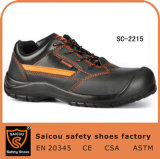Low Cut Shock Resistantce Casual Sports Safety Shoes with Lace Sc-2215
