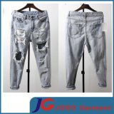 Japan Style Hole Broken Ripped Men Fashion Jeans Trousers (JC3350)