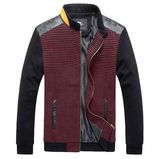 2015 New Designs Polyester Plaid Jacket for Men Clothing