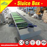 Sluice Box Carpet in Gold Panning Box, VAS Nomad Miner's Moss -Sluice Box Carpeting