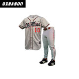 Customized Professional Plain Polyester Men Baseball Jerseys (B023)