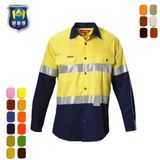 Long Sleeve Lightweight Enjineering Work Fr Uniform Shirt