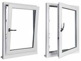 Double Glazing Aluminum Tilt and Turn Window with Fly Net