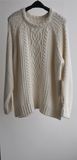 Ladies Winter Patterned Knit Pullover Sweater
