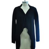 Fashion Pure Color Cardigan Long Women Sweater