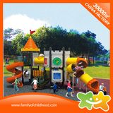 Castle Series Outdoor Amusement Park Plastic Toys Slides for Children