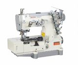 High Speed Flat Bed Interlock Sewing Machine for Tape-Binding