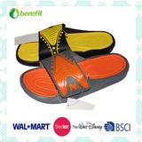 EVA Sole and PU Upper, Confortable Wear Feeling, Men's Slippers