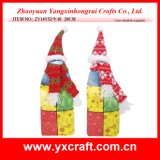 Christmas Decoration (ZY14Y52-9-10) Christmas Wine Bottle Cap