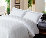 100% Cotton Hotel White Bedding Set