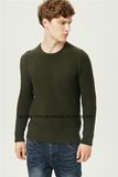 Soft Lambswool Round Neck Knit Men Sweater