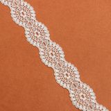 Lace Trim Decoration and Spandex: 10%, Nylon: 90% Material Chopper Bar Lace Trim