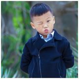 Knitted Wool Children's Clothing Boys Winter Sweater Coat