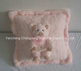 Plush Sqaure Pig Sofa Cushion