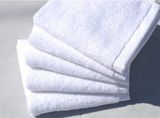 100% Cotton White Disposable Airline Handkerchief Face Towel