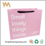 Baby White Paper Custom Clothing Pink Packaging Bag Wholesale