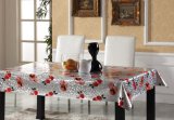 Silver Embossed PVC Printed Tablecloth All Design