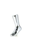 Chrome Silver Male Socks Display Mannequin