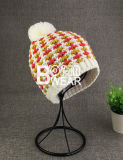 Fashion Acrylic Handmade Winter Hats Beanie Custom Knit Beanie Hat