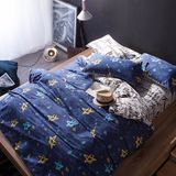 American Classice Style Printed Cotton Bedding Bedclothes