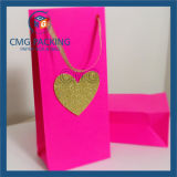 OEM Colorful White Card Small Gift Packing Bag (DM-GPBB-037)