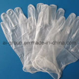 Clear Vinyl Lightly Powdered Disposable Gloves (100)