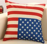 Competitive Quality Wholesale 100% Cotton Flag Printed Sofa Cover