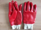 Cotton Interlock PVC Coated Work Glove (P9002)