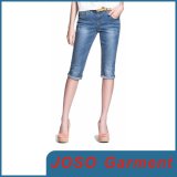 Women Denim Skinny Knee Shorts (JC1076)