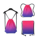 Lightweight Swimming Shopping Sports Foldable Basic Gym Drawstring Backpack
