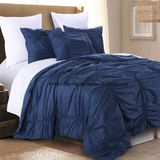 Microfiber Comforter in Navy (DO6095)