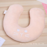 Chinese Supplier Cute Creative Cartoon Cat PP Cotton U Neck Pillow